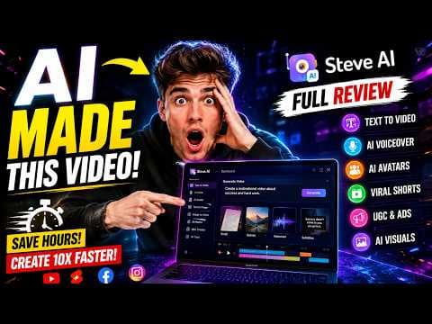 Steve AI video thumbnail