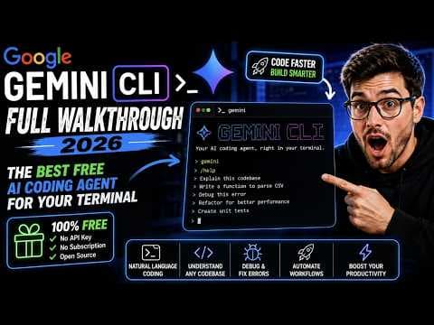 Gemini CLI video thumbnail