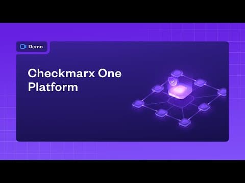 Checkmarx video thumbnail