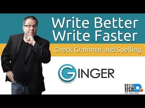 Ginger Software video thumbnail