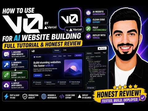 v0 by Vercel video thumbnail