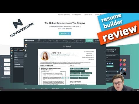 Novorésumé video thumbnail