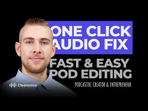 Cleanvoice AI video thumbnail