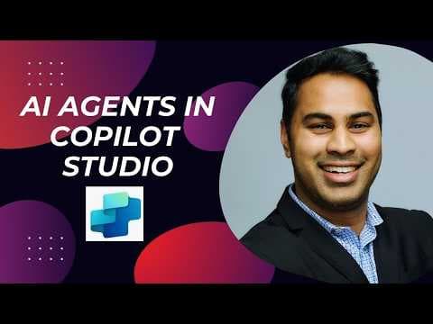 Microsoft Copilot Studio video thumbnail