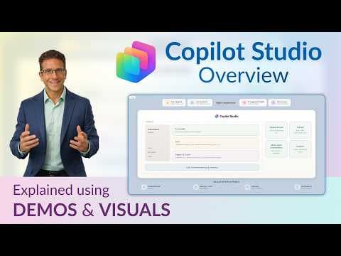 Microsoft Copilot Studio video thumbnail