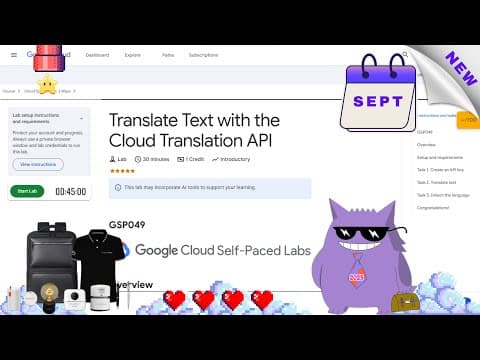 Google Cloud Translation AI video thumbnail
