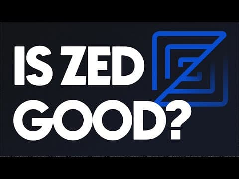 Zed video thumbnail