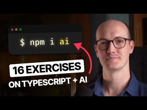 Vercel AI SDK video thumbnail
