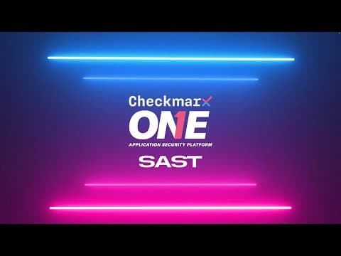 Checkmarx video thumbnail