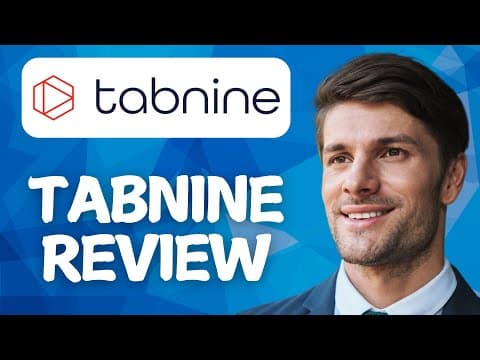 Tabnine video thumbnail