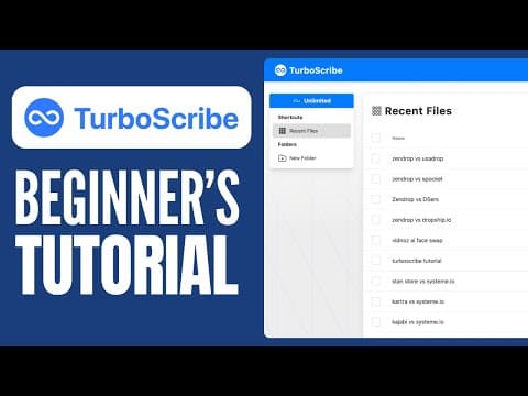 TurboScribe video thumbnail