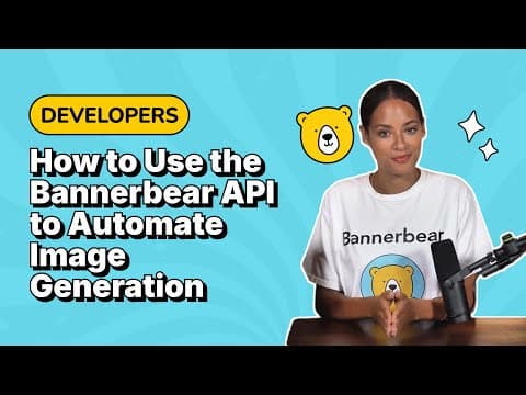 Bannerbear video thumbnail