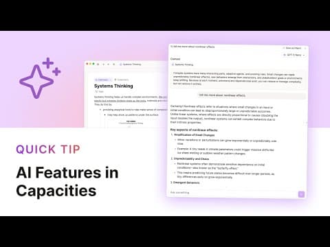 Capacities video thumbnail