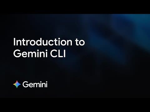 Gemini CLI video thumbnail