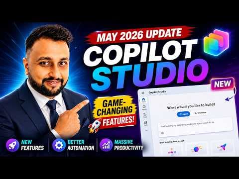 Microsoft Copilot Studio video thumbnail
