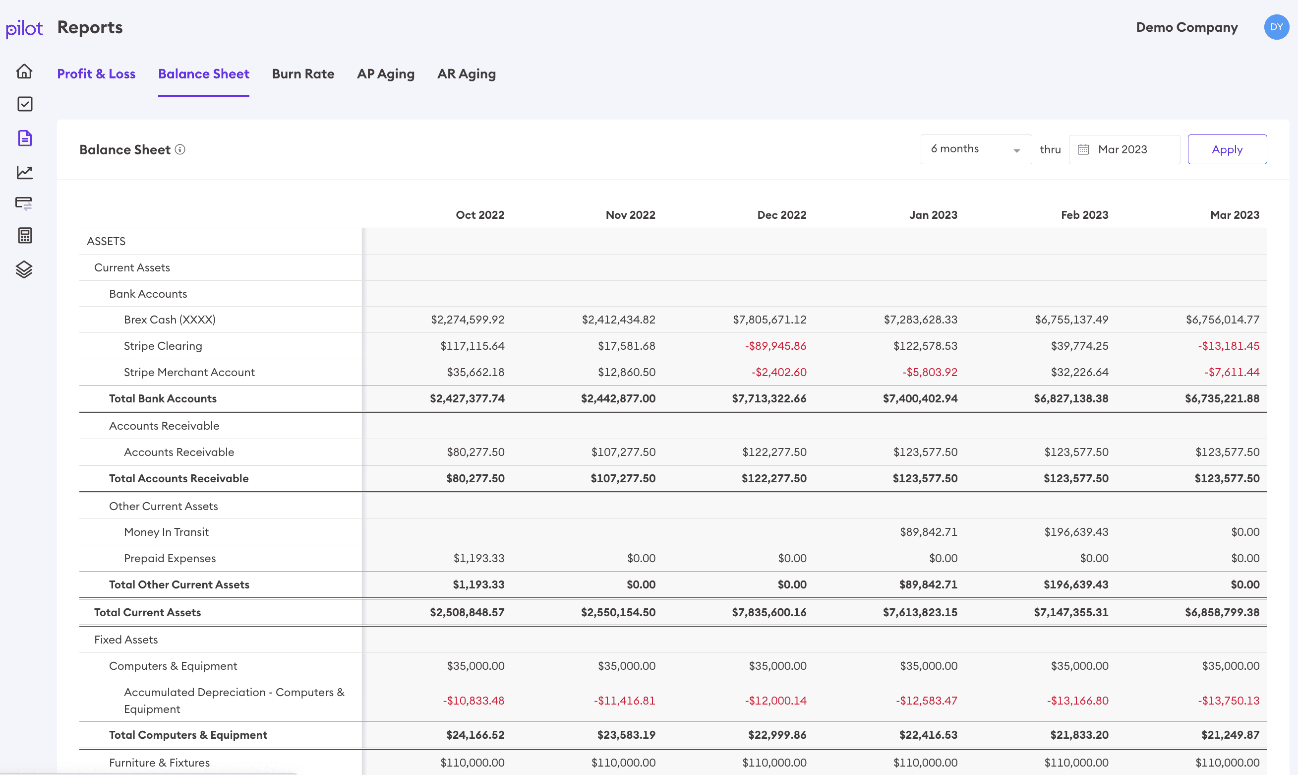 Pilot.com screenshot 4