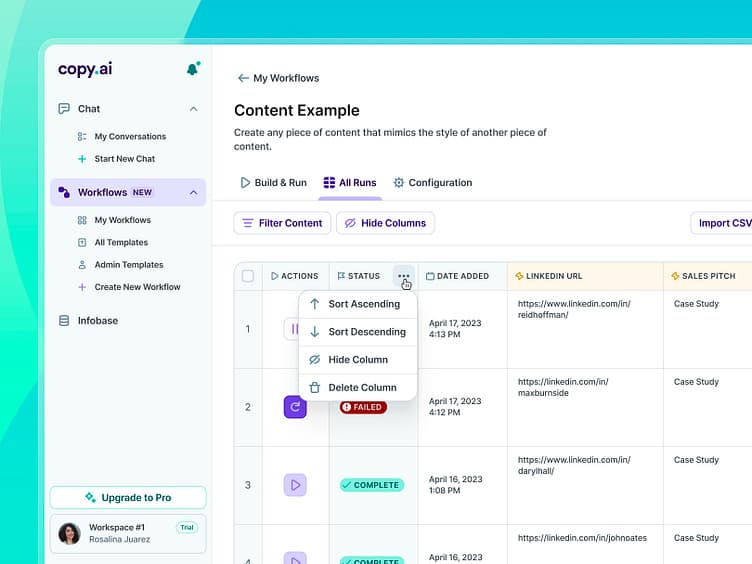 Copy.ai screenshot 3