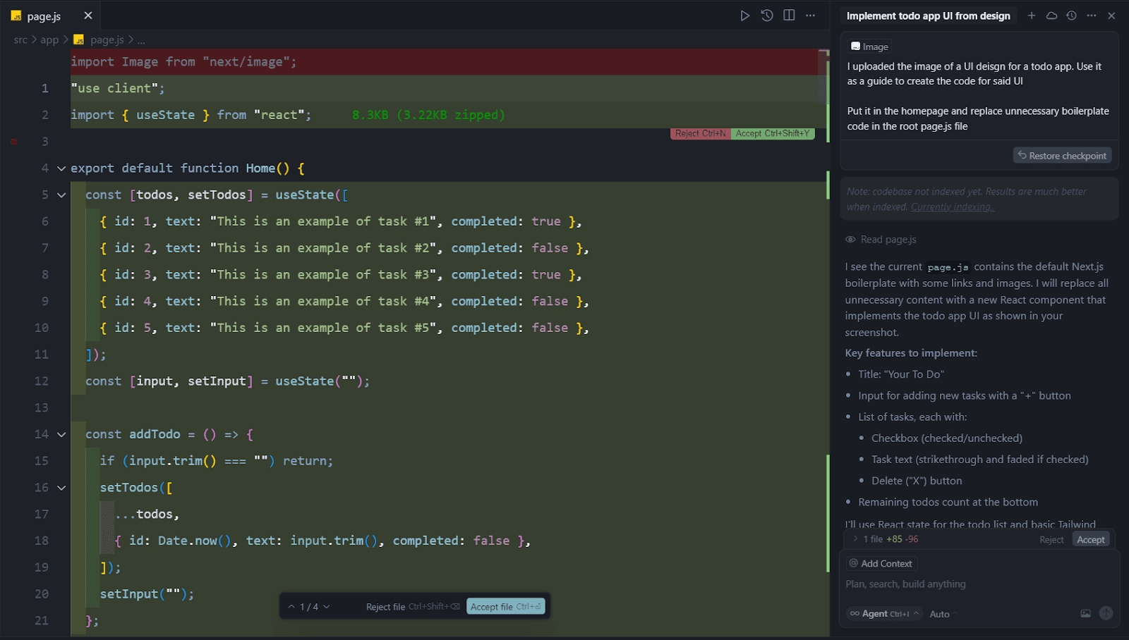 Cursor screenshot 5