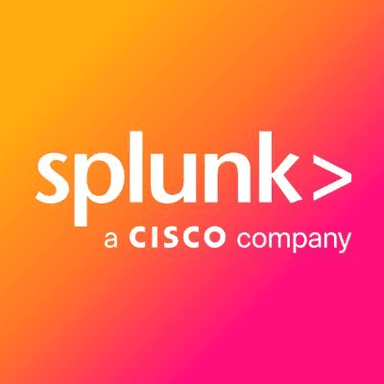 Splunk official logo — world’s leading enterprise SIEM platform acquired by Cisco for $28B with SPL Enterprise Security SOAR and 2800+ Splunkbase apps