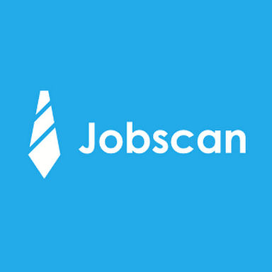 Jobscan official logo, an ATS resume scanner and job description keyword matching platform for job seekers