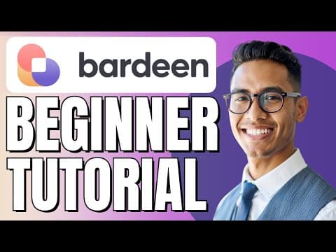 Bardeen video thumbnail