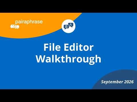 Pairaphrase video thumbnail