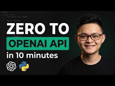 OpenAI API video thumbnail