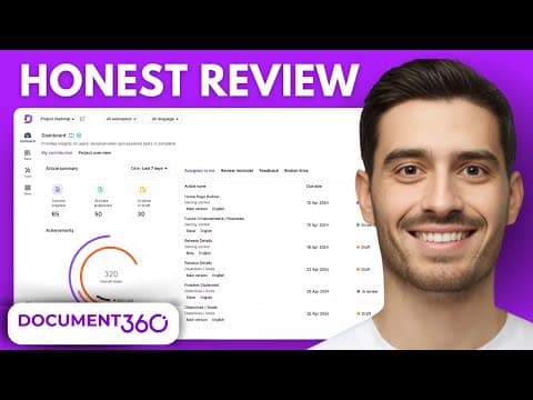 Document360 video thumbnail