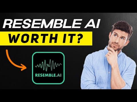 Resemble AI video thumbnail