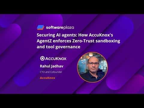 AccuKnox video thumbnail