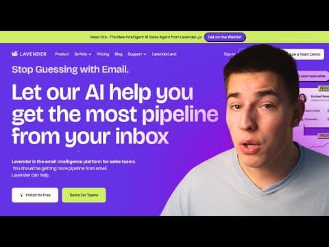 Lavender video thumbnail