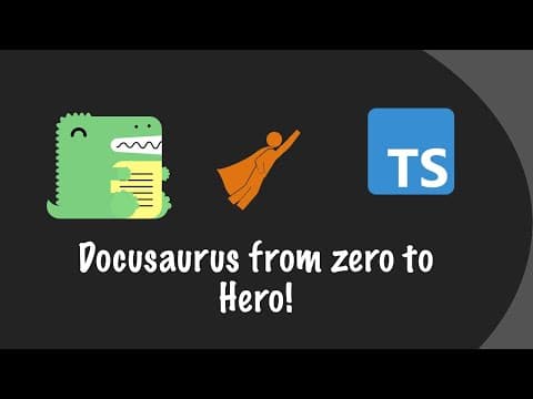 Docusaurus video thumbnail