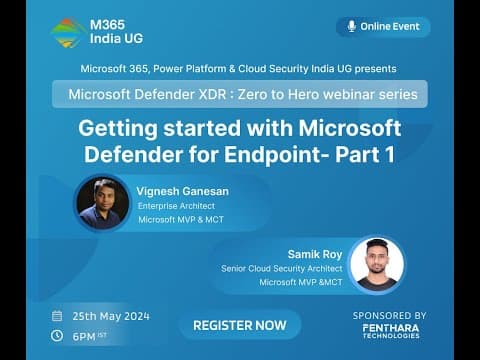 Microsoft Defender for Endpoint video thumbnail