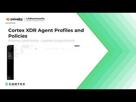 Cortex XDR video thumbnail