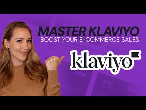 Klaviyo video thumbnail