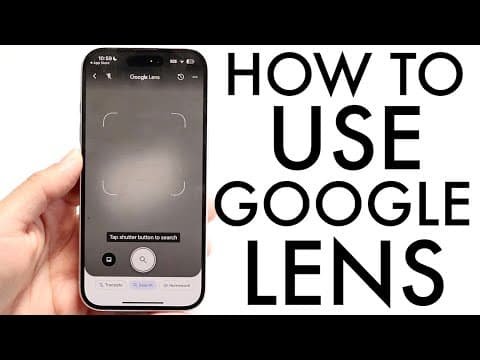 Google Lens video thumbnail