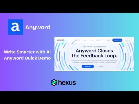 Anyword video thumbnail