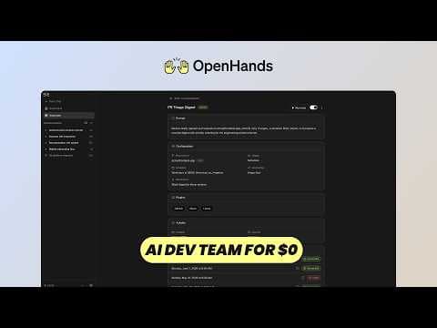 OpenHands video thumbnail