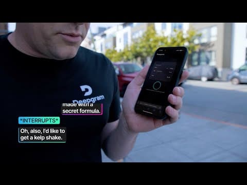 Deepgram video thumbnail