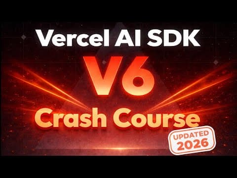 Vercel AI SDK video thumbnail