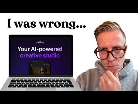 Captions video thumbnail