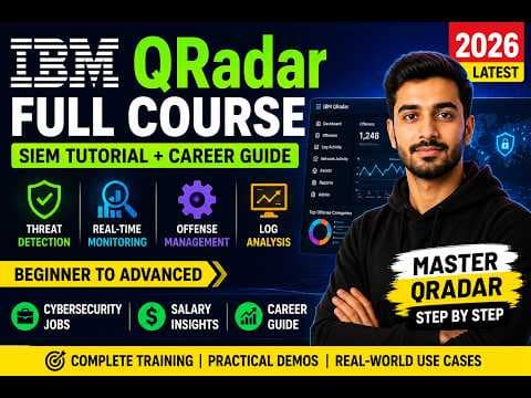 IBM QRadar SIEM video thumbnail