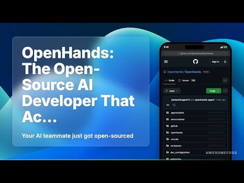 OpenHands video thumbnail