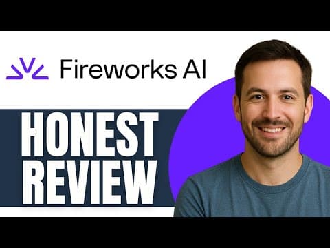Fireworks AI video thumbnail