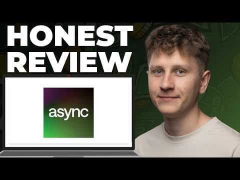 Async video thumbnail