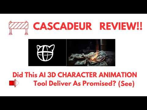 Cascadeur video thumbnail