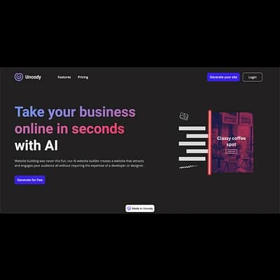 Uncody AI Website Builder