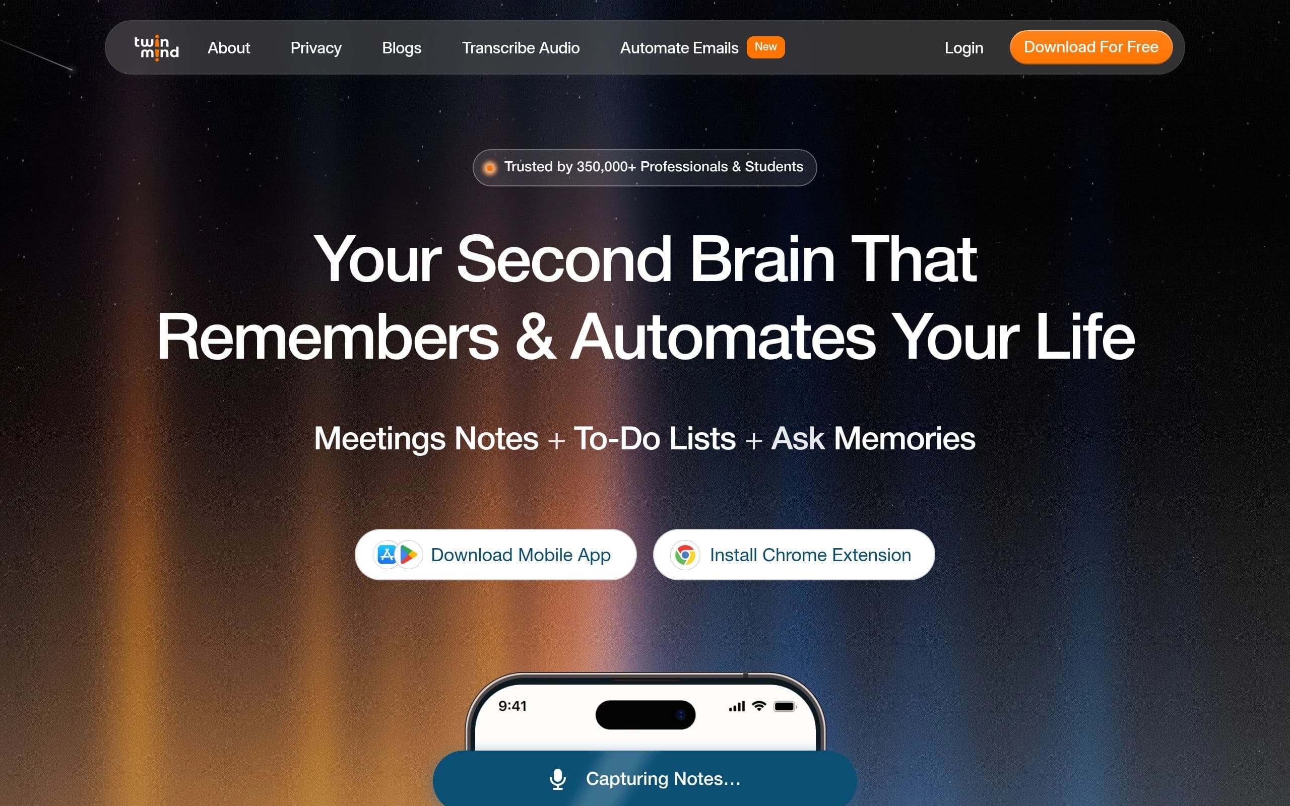 TwinMind screenshot 2