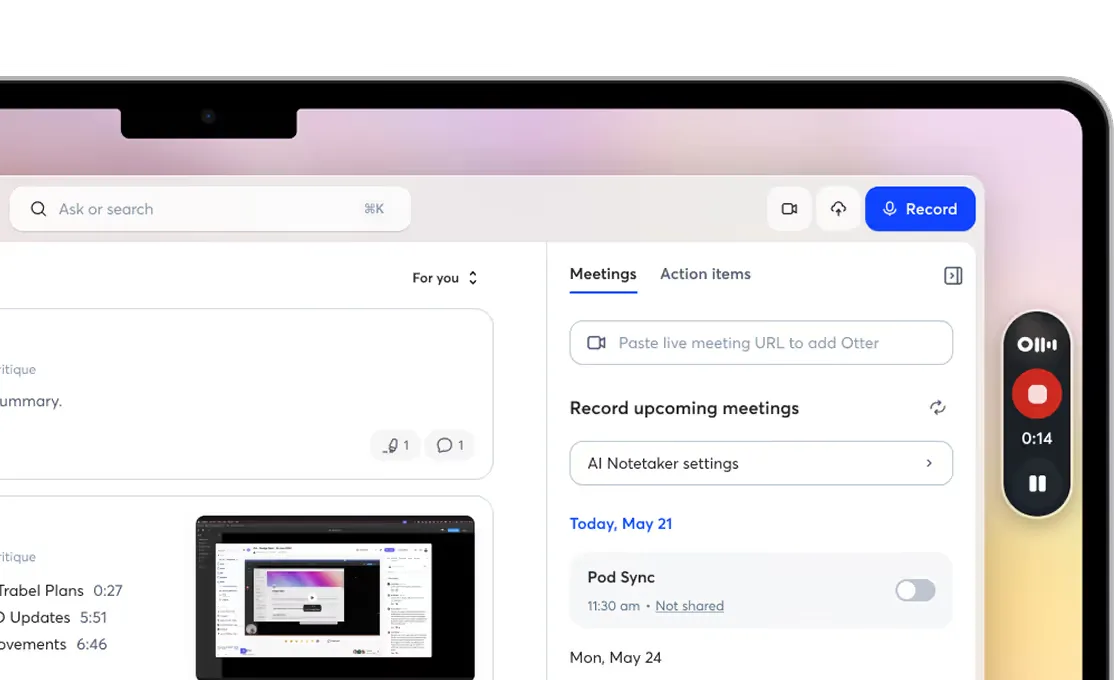 Otter.ai screenshot 6