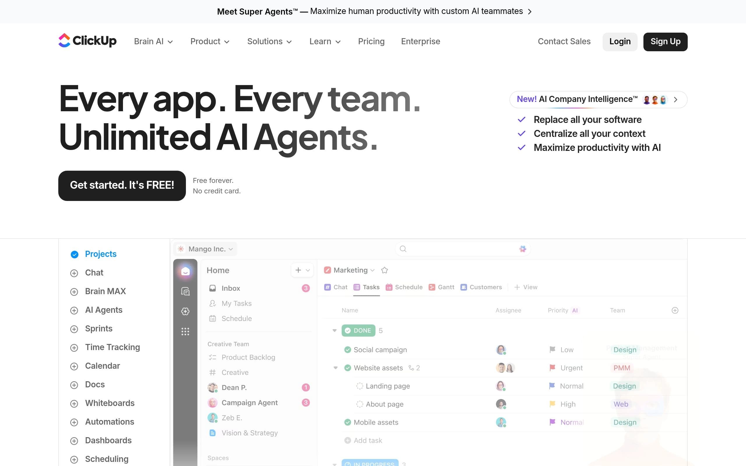 ClickUp screenshot 3